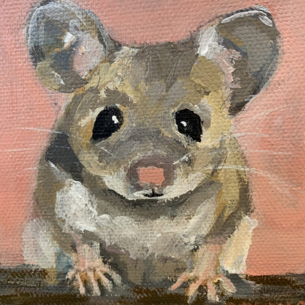 Stephanie Nichols Art - Pet Portraits - Mouse